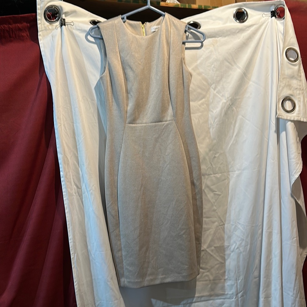 Calvin Klein A-line dress